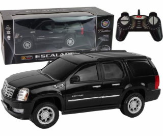 LeanToys Auto Cadillac Escalade R/C Černá světla Zvuk 1:16