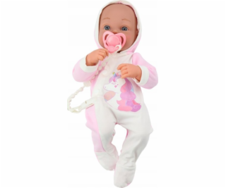 LeanToys Panenka s dudlíkem, jednorožčí body, růžová deka...