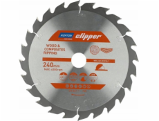 Norton KRUHOVÁ PILA NORTON 240 mm x 30 mm x 24 oz DŘEVO A KOMPOZITY ATB (3,0 / 2,0)
