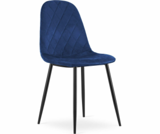 Leobert Židle ASTI - tmavě modrý samet x 1
