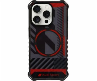 Audi Pouzdro IML Sport MagSafe pro iPhone 15 Pro 6.1 čern...