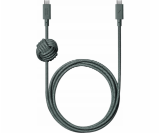 Native Union Kabel USB-C - USB-C 3m zelený USB (ACABLE-C-...