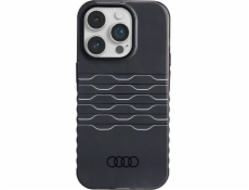 Audi Pouzdro IML MagSafe pro iPhone 14 Pro 6.1 černé/černé pevné pouzdro AU-IMLMIP14P-A6/D3-BK