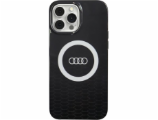 Audi Pouzdro Audi IML Big Logo MagSafe pro iPhone 13 Pro / 13 6.1 černé/černé pevné pouzdro AU-IMLMIP13P-Q5/D2-BK