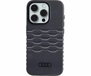 Audi Pouzdro IML MagSafe pro iPhone 15 Pro 6.1 černé/čern...