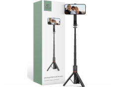 Tech-Protect Selfie tyč Selfie tyč Tech-Protect L04s Bezdrátová selfie tyč Stativ MagSafe Černá