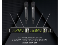 Avtek Bezdrátová sada WM 2H se dvěma ručními mikrofony
