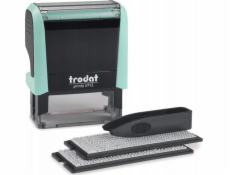 Trodat trodat Stempel Printy Typom 4.0/SB Paste grü+Kis schw 4912
