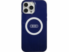 Audi Pouzdro Audi IML Big Logo MagSafe pro iPhone 13 Pro Max 6.7  modré/tmavomodré, pevné pouzdro AU-IMLMIP13PM-Q5/D2-BE