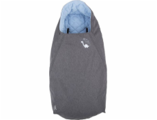CuddleCo Comfi-Extreme Voděodolný spací pytel - šedý melanž/modrý