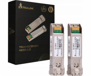 ExtraLink EXTRALINK SFP+ 10G 1310NM SM LC 2KM 2-balení