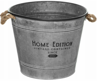 Atmosphera Zinkový kryt, vintage kbelík, O 38 cm