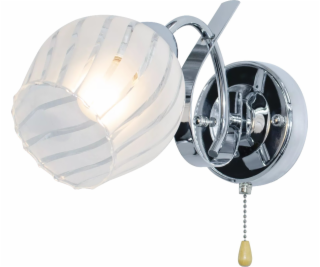 Mdeco Nástěnná lampa Skleněná nástěnná lampa ELM7138/1 8C...