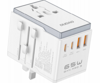 Dudao USB adaptér Dudao A65Pro 65W cestovní adaptér EU / ...