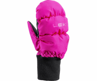 Leki Rukavice Leki Little Eskimo Mitt Short růžovo-černé 3.0