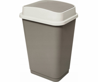 5five Odpadkový koš s výklopným víkem PLAST, 50 l