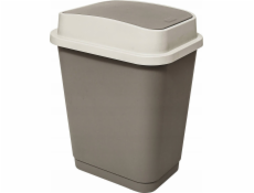 5five Odpadkový koš s výklopným víkem PLAST, 25 l