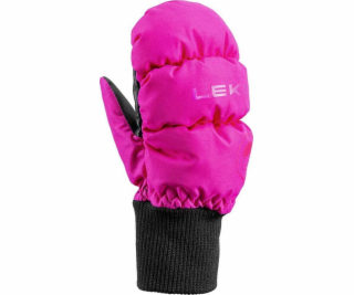 Leki Rukavice Leki Little Eskimo Mitt Short růžovo-černé 5.0