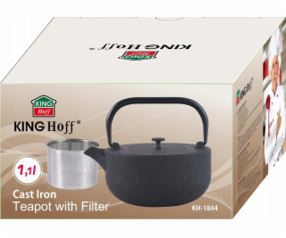 KingHoff Litinová konvice 1,1 l s filtrem KINGHOFF KH-1844