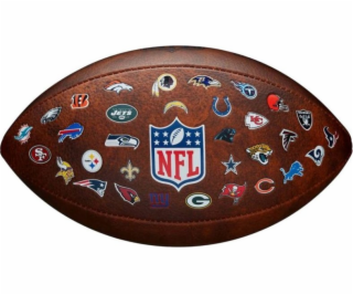 Wilson Míč NFL JR Throwback FB 32 Team Logo WTF1534XBNFL ...