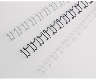 Acco Drátěné vazby MultiBind 6 mm, stříbrné (100) - IB160431