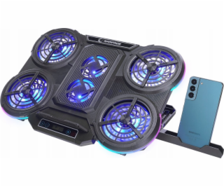 Rampage Chladicí podložka PROTE R6 10-17 RGB, nastavitelná