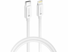 ForCell Kabel FORCELL F-ENERGY C901 USB Type-C na Lightning MFi PD 3A 30W 1 m bílý