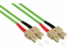 Alcasa Alcasa LW-810SC5 InfiniBand/optický kabel 10 m SC zelený