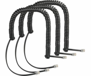 Auerswald AUERSWALD Spirálový kabel, 3 kusy, sada 3 spirá...