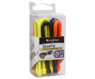 Nite Ize Organizer Gear Tie Original 6  gumová páska sada...