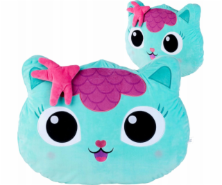 NoName Polštářek Gabi s Cat House s mořskou pannou 50 cm