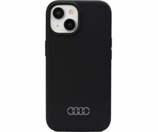 Audi Silikonový kryt Audi pro iPhone 15 Plus 6.7 černý/če...