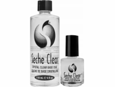 NoName SECHE_Crystal Clear Base Coat transparentní podkladový lak 118ml + 14ml