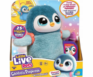 Cobi Interaktivní maskot Little Live Pets - chodící tučňá...