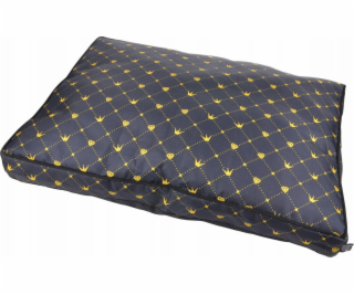 Homea Polštář CHIC pro psy a kočky, 80 x 60 x 8 cm, tmavě...