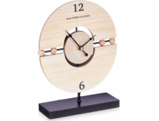 Gift Decor Dárková dekorace - Nástěnné hodiny s minimalistickým ciferníkem, 20,5 x 26,5 x 7 cm