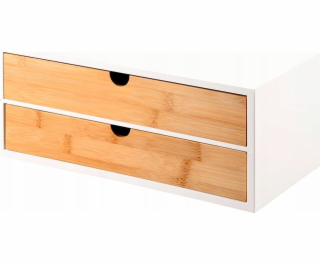 Kesper Organizér na stůl s bambusovými zásuvkami