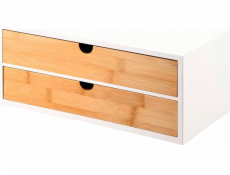 Kesper Organizér na stůl s bambusovými zásuvkami