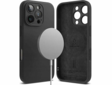 Ringke Silikonový magnetický kryt Ringke MagSafe pro iPhone 16 Pro, černý