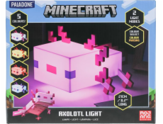 Paladone Vícebarevná lampa Minecraft Axolotl