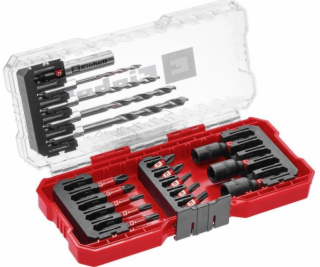 Einhell Sada nářadí 18dílná sada bitů a nástrčných klíčů ...