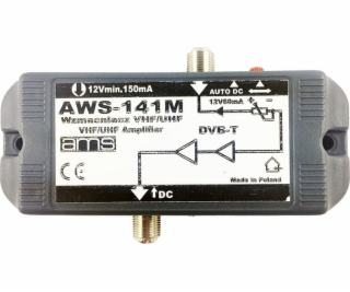 AMS RTV anténa Interní anténní zesilovač (AWS-141M)