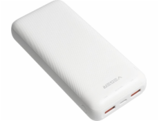 4kom.pl Powerbanka VEGER powerbanka 20 000 mAh PD QC3.0 2A 20W L20S (VP2039PD / W2039PD) bílá