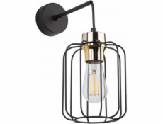 TK Lighting Nástěnná lampa Tk Lighting Galaxy 4742 nástěnná lampa 1x15W E27 černá/zlatá
