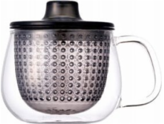 Secret de Gourmet KINTO - UNITEA - Hrnek s nálevníkem na čaj - Šedý 350ml