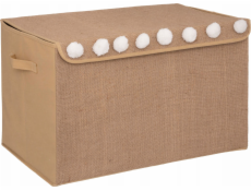 Atmosphera Jutový úložný box na hračky 57 x 36 x 36 cm