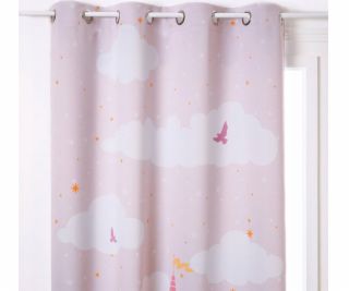 Atmosphera Zatemňovací závěs do dětského pokoje, růžový, ...