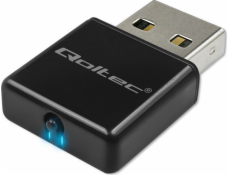Qoltec Bezdrátový ultra rychlý mini NANO WiFi adaptér | Standardní N | USB 2.0 | 300 Mb/s