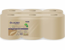Karen Lucart EcoNatural L-ONE Maxi - Role utěrek, centrálně dávkované, 2 vrstvy, 158 m, celulóza Fiberpack - 6 rolí