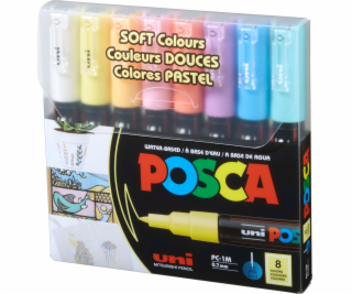 Posca Posca - PC1MC - Extra jemné pero s kulatým hrotem -...